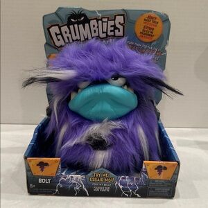 Grumblies Bolt Interactive Toy – New in Package (Needs Batteries)